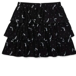 🔴3/$12‎ Wonder Nation Black Tiered Skirt! NWT!
